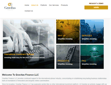 Tablet Screenshot of gravitasfinancellc.com